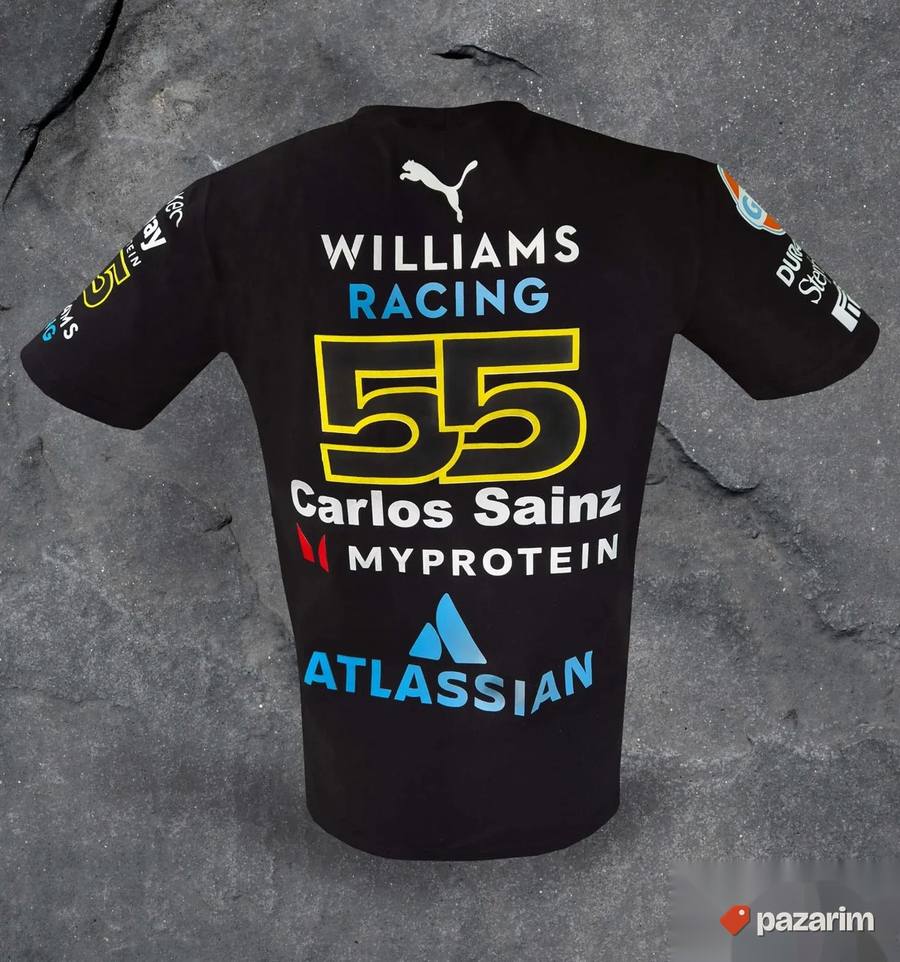 Carlos Sainz Jr 55 Williams - 2025 - F1 - Majica - 28 2