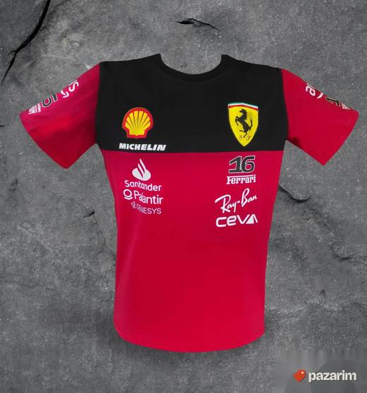 Charles Leclerc 16 Formula1 F1 Ferrari-Majica - 30