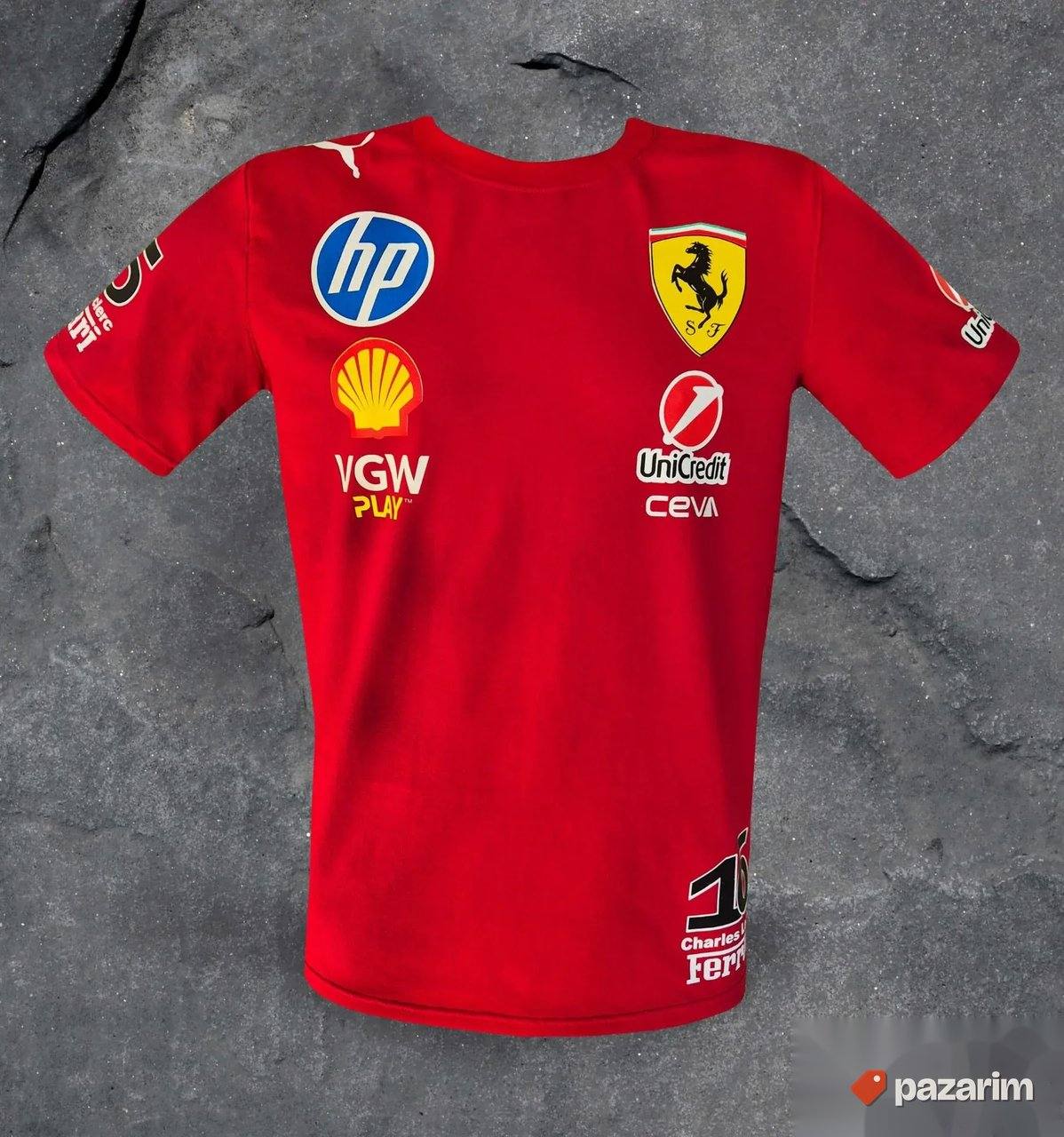 Charles Leclerc 16 - 2025 Formula1 F1 Ferrari-Majica -31 1
