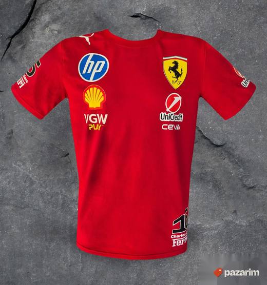 Charles Leclerc 16 - 2025 Formula1 F1 Ferrari-Majica -31