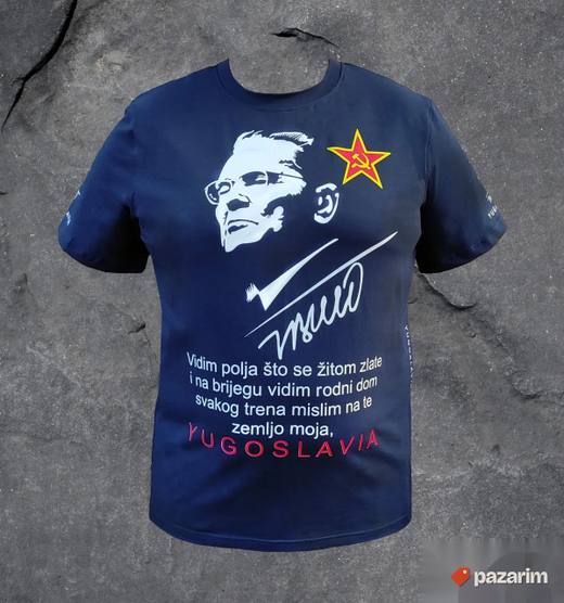 Josip Broz Tito - Jugoslavija - Majica - 50