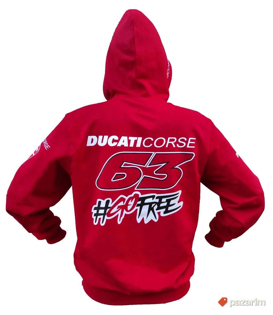 Francesco Bagnaia Pecco 63 - Ducati - Duks (Hoodie)- 496 2