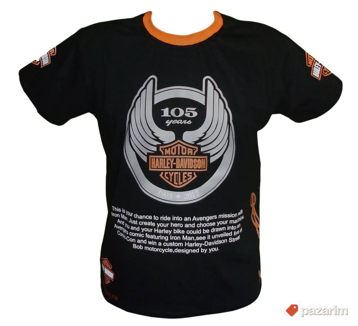 Harley Davidson 105 years - Majica - 500 1