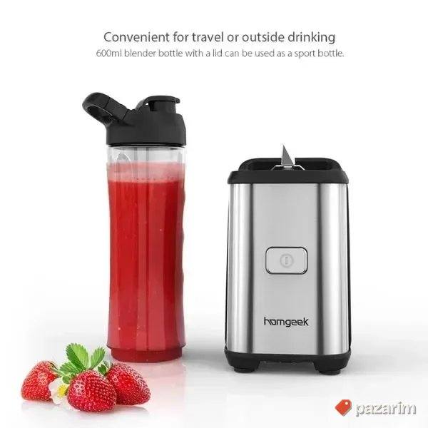 350W Mini Blender Prenosiv sa flasicom novo 3