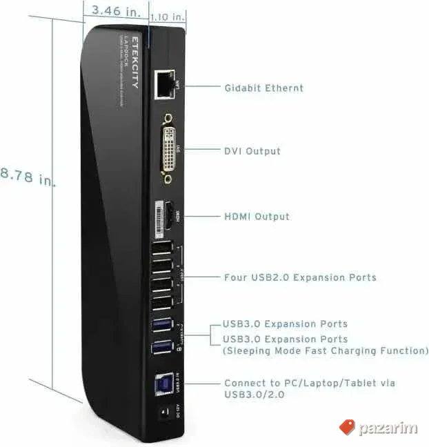 Etekcity USB 3.0 Docking Station Crux DK1 universal 2