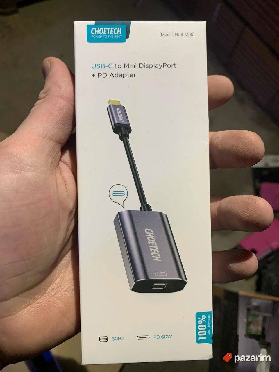 USB C na Display Port + PD adapter novo 1