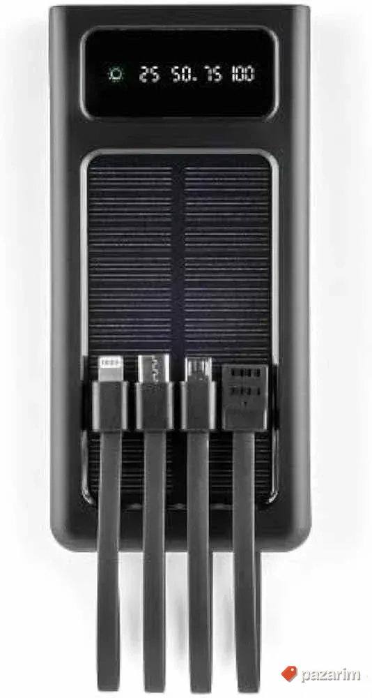 Solarni powerbank sa 4 kabla novo 3