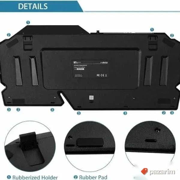 Gejmerska mehanicka tastatura Blue Switch jako kvalitetna 7