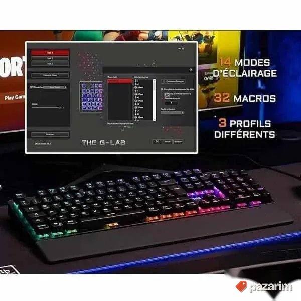 Mehanicka tastatura red switch THE G LAB 4