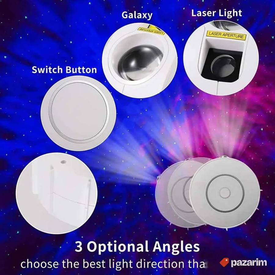 WiFi Galaxy Projektor laser i ambijetalno osvetljenje 3