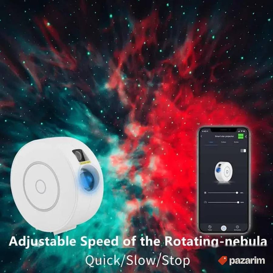 WiFi Galaxy Projektor laser i ambijetalno osvetljenje 5