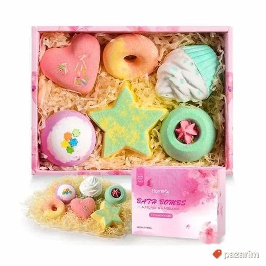 BathBomb mirisne kugle lopte za kupanje 6 komada vakum pakov