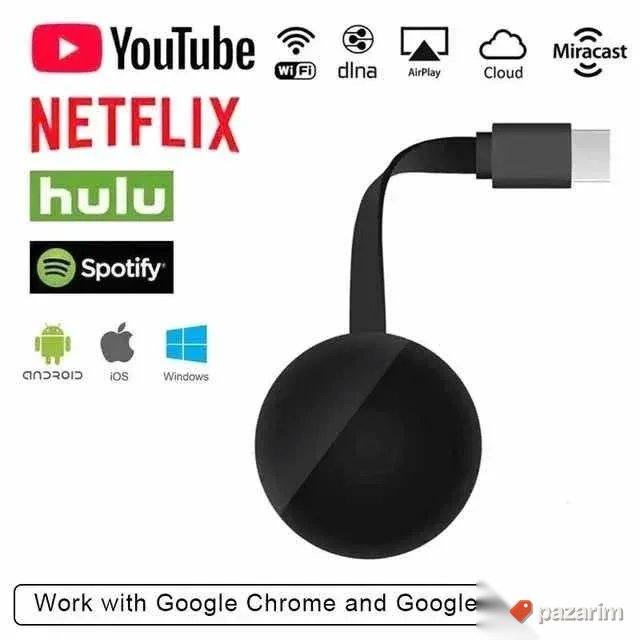 Bezicni HDMI Wi Fi tv Dongle G7s cromecast Mirascreen NOVO 1
