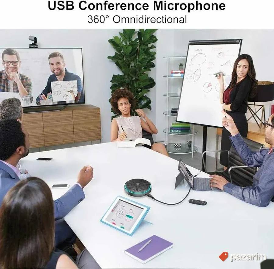 USB Konferencijski mikrofon 360 p 4