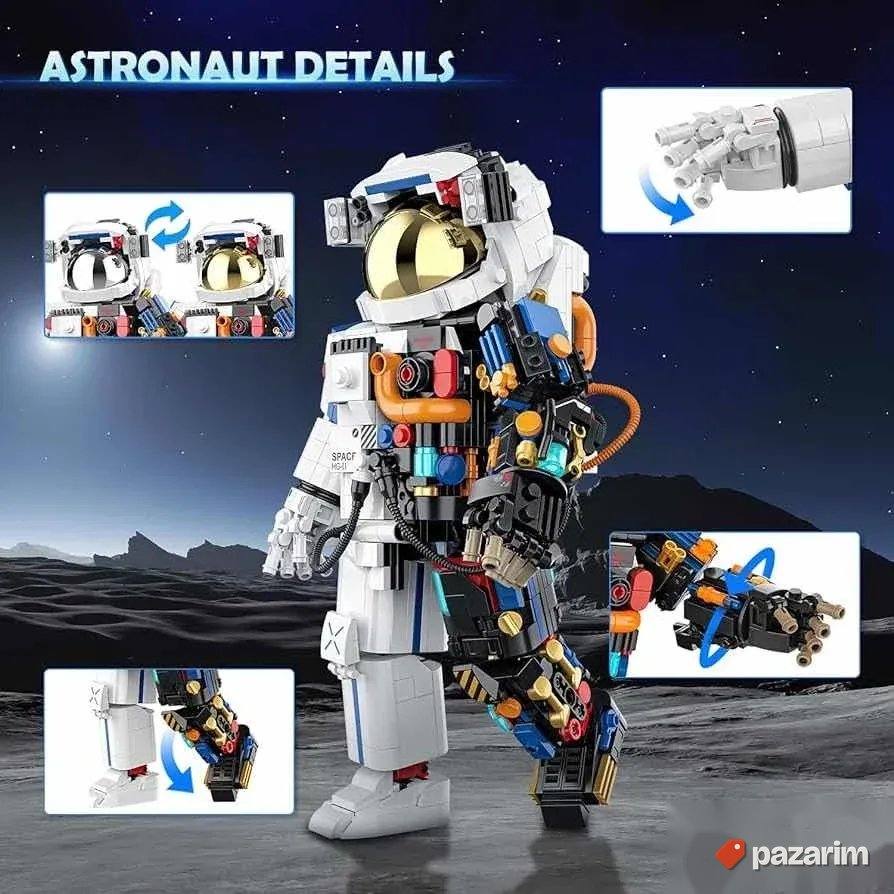 Figura astronaut za sklapanje 896 kocke novo 6