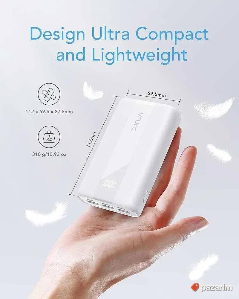 PowerBank 20000mAh 23,5c usb c novo 5