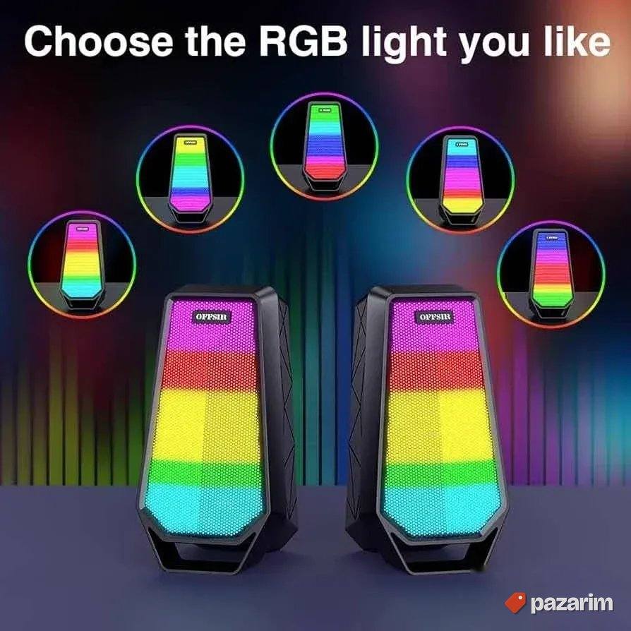 Desktop rgb bt zvucnjaci HiFi stereo 7