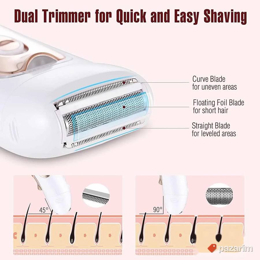 Laserski epilator depilator za zene 3 u 1 potpuno novo 4