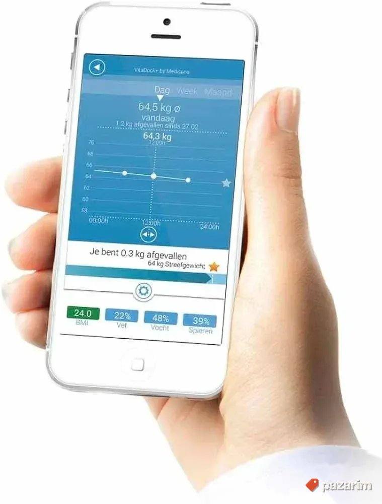 Medisana smart pametna vaga + pametni sat za pracenje koraka 4