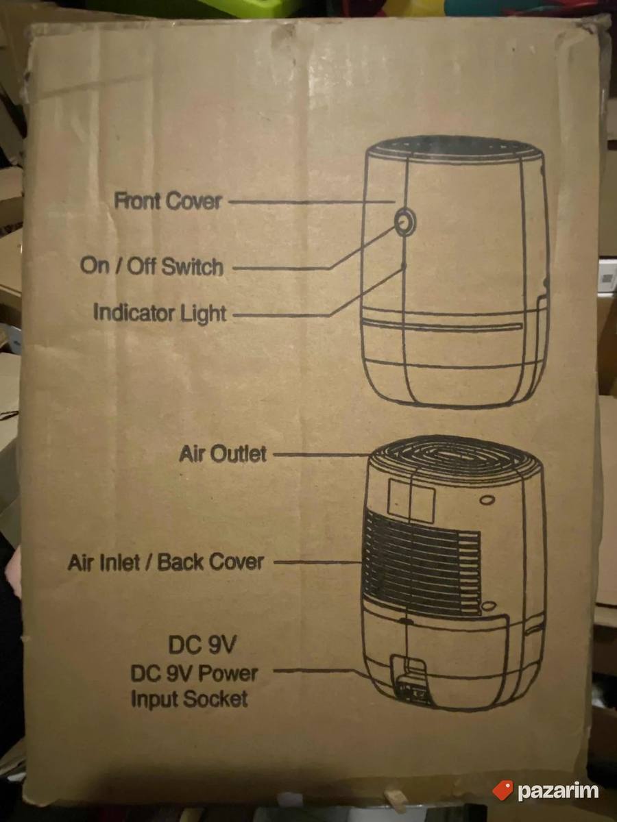 Odvlazivac vazduha sakupljac vlage 800ml novo 4