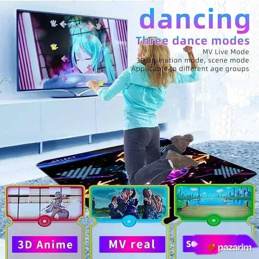 dance mat za igranje 100+ instaliranih igara sa kontrolerima 3