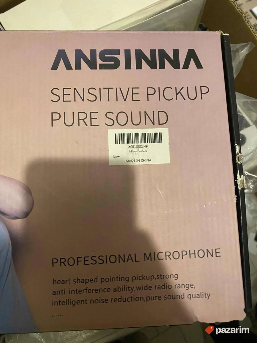 Ansinna set studijski mikrofon sa stalkom kvalitetan 7