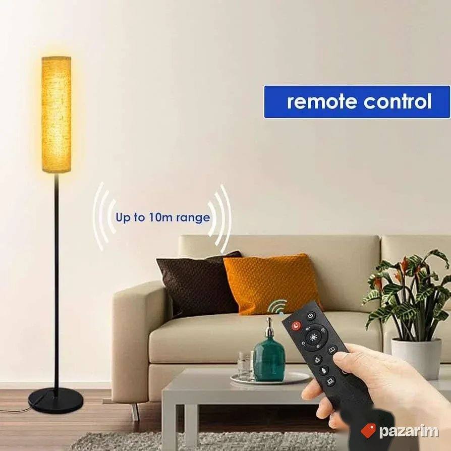 podna lampa sa platnom 150cm izbor od bele do zute sve nijan 3