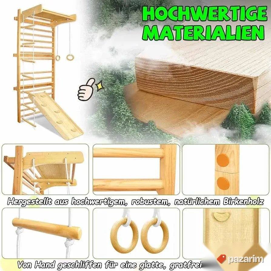kucna igraonica piklar penjalica novo drveno 6