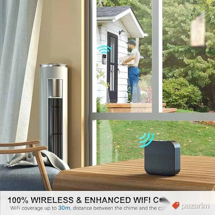 WiFi video interfon zcono 2k sa dvosmernin zvukom 2