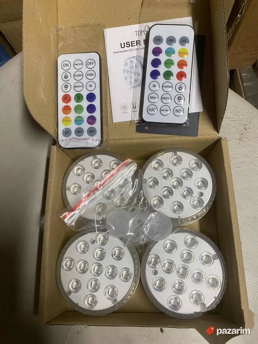 RGB svetla za bazene 4 komada novo 7