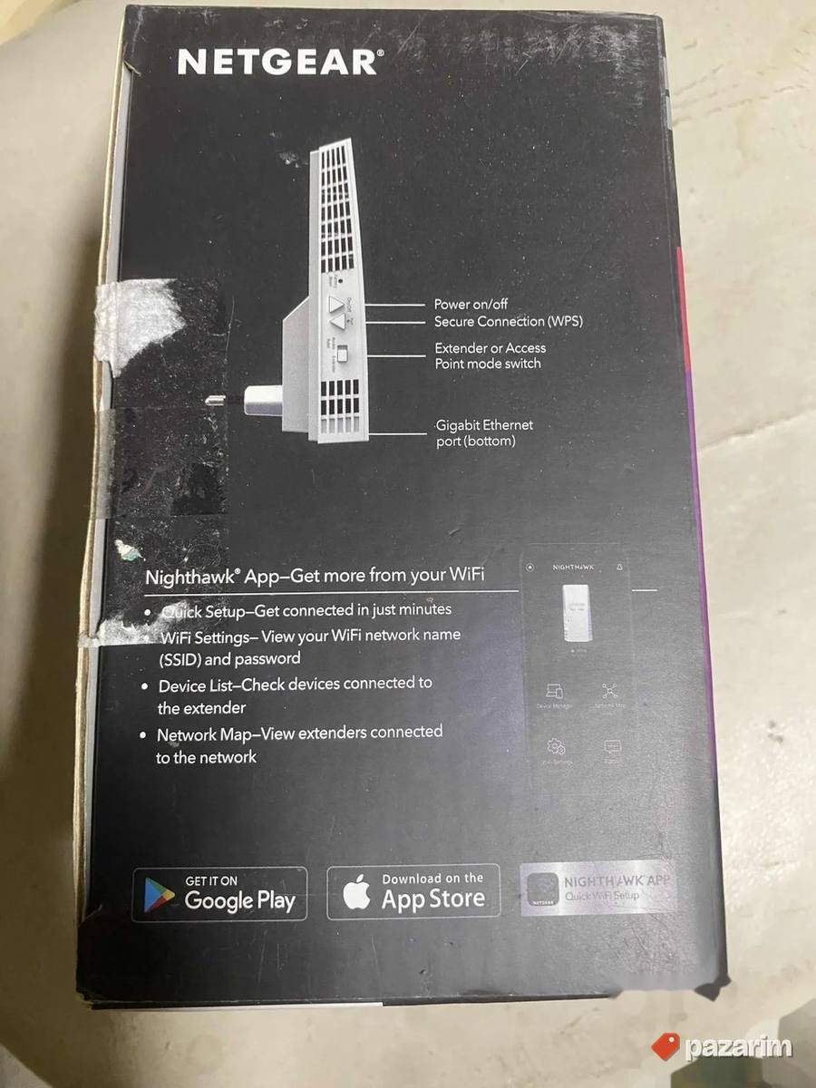 NETGEAR wlan WiFi repetir extender kvalitetno 3