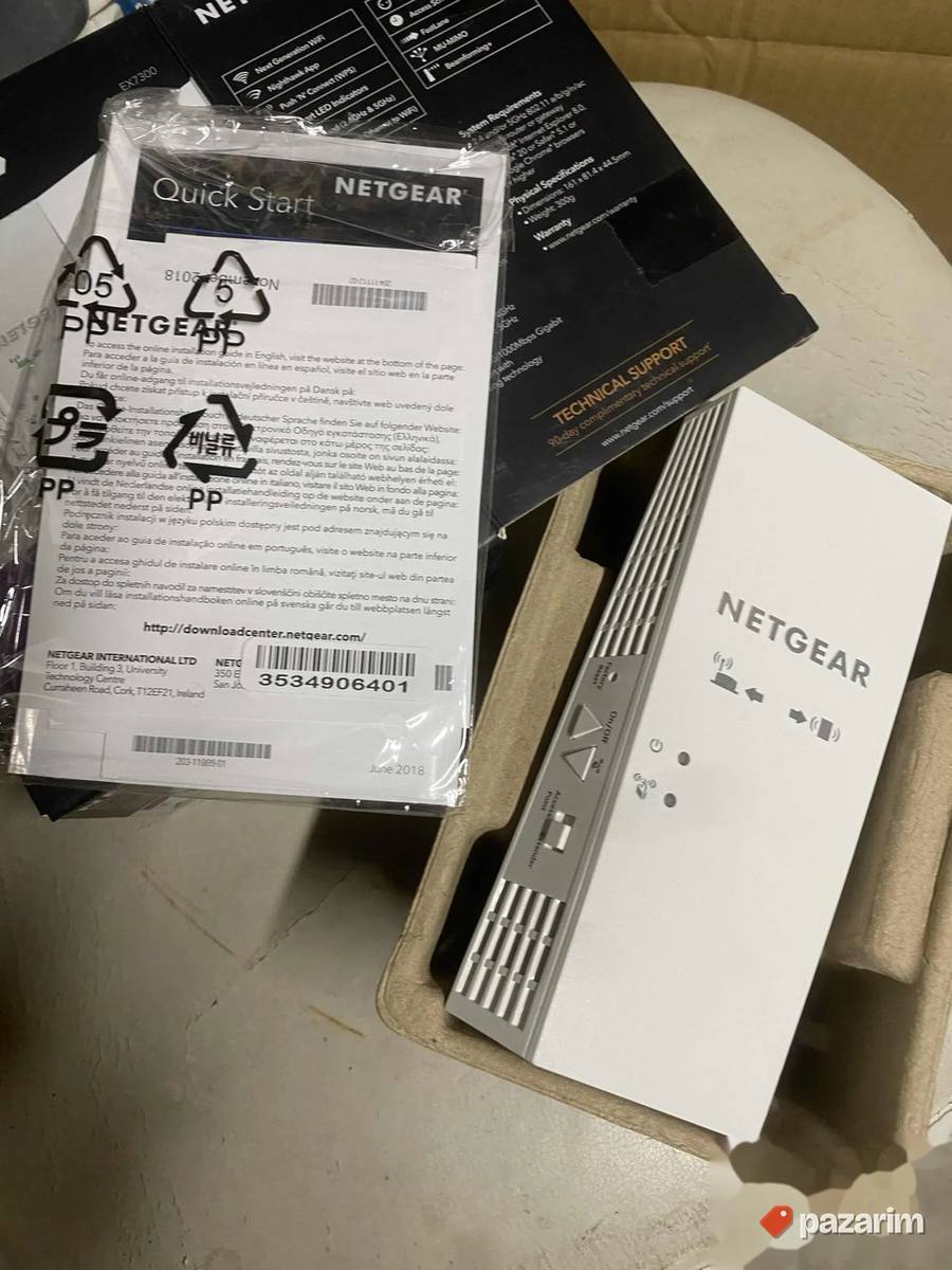 NETGEAR wlan WiFi repetir extender kvalitetno 4