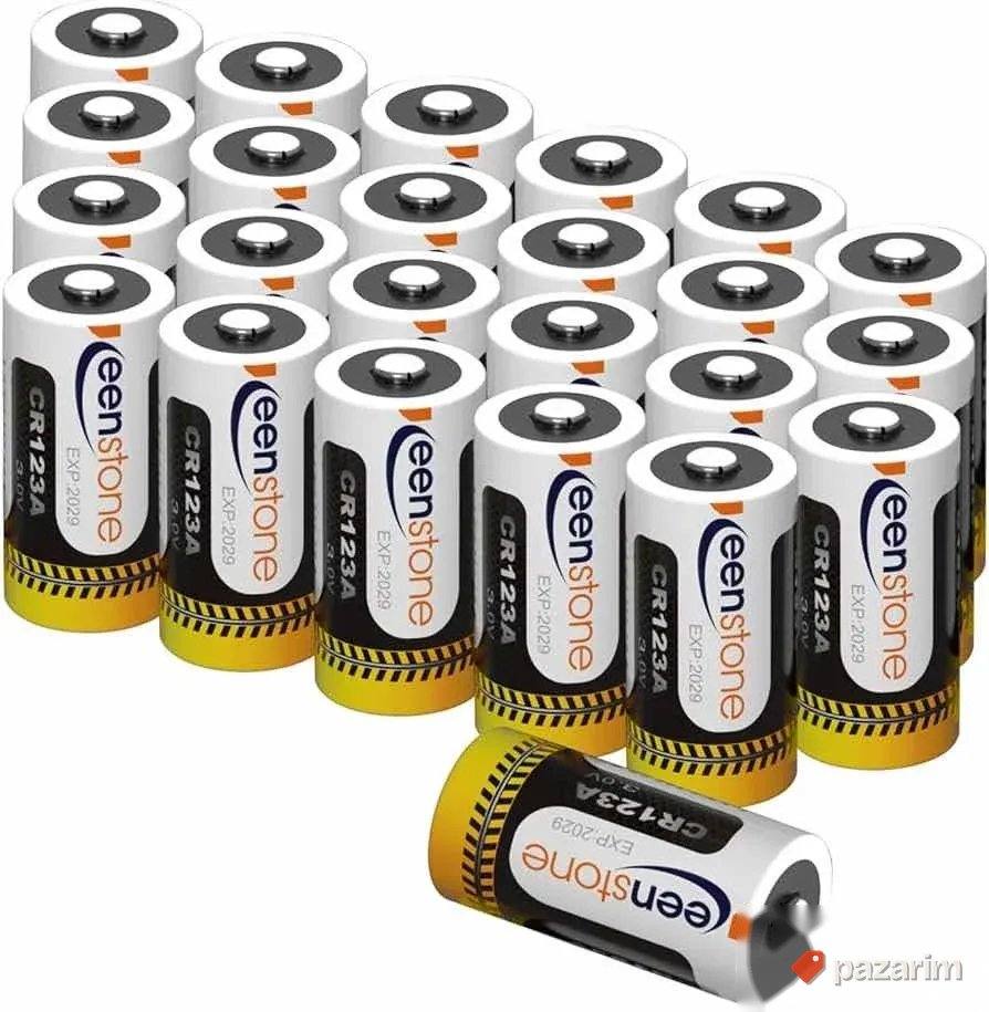 CR123A 3V Lithium Battery, 1600 mAh litijumska baterija 1