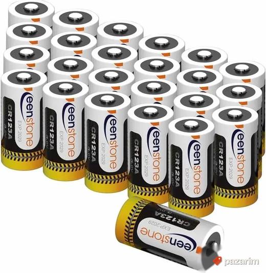 CR123A 3V Lithium Battery, 1600 mAh litijumska baterija