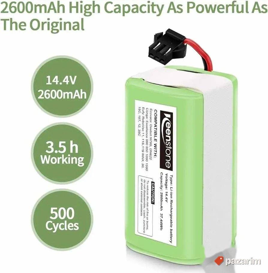 keenstone 14.4v 2600mAh baterija za robot usisivace itd novo 3