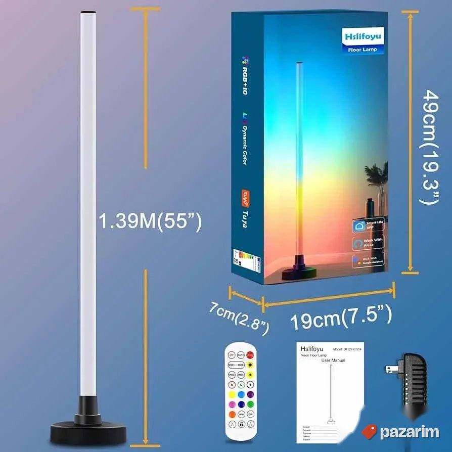 RGB podna ugaona lampa potpuno nov app daljinski 2