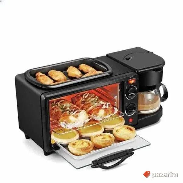Stanica za dorucak 3 u 1 kafa dorucak mikrotalasna 1250w 1