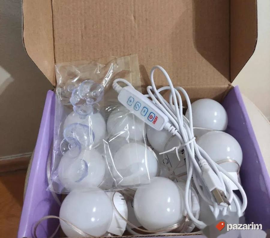 led sijalice za ogledalo za sminkanje 10kom 3 boje novo 2