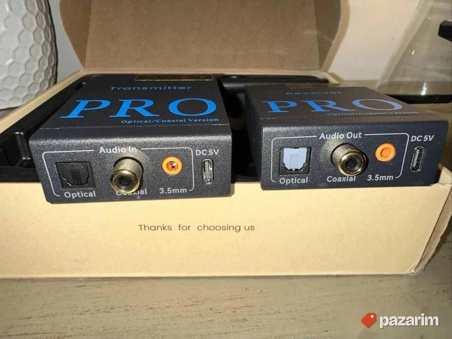 1Mii RT5066 Pro audio resiver opticki/coax bezicni transmite 6