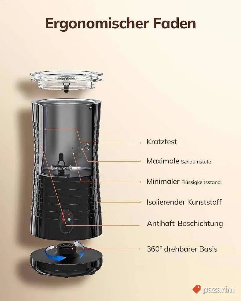 morpilot elektricna penilica za mleko frother 4u1 400w 5