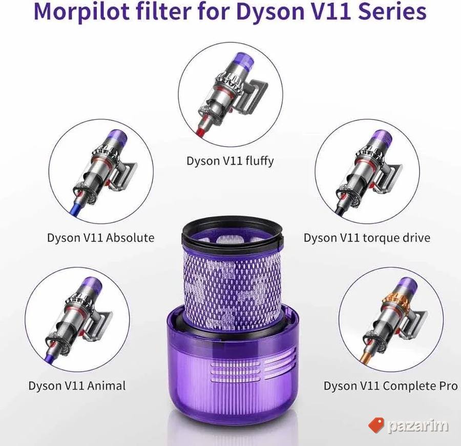 2 Morpilot filter za dyson usisivace V11, V15 Novo 3