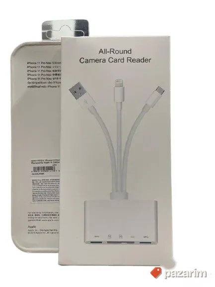 citac za kartice usb usbc lighting 5u1 novo za apple uredje 2