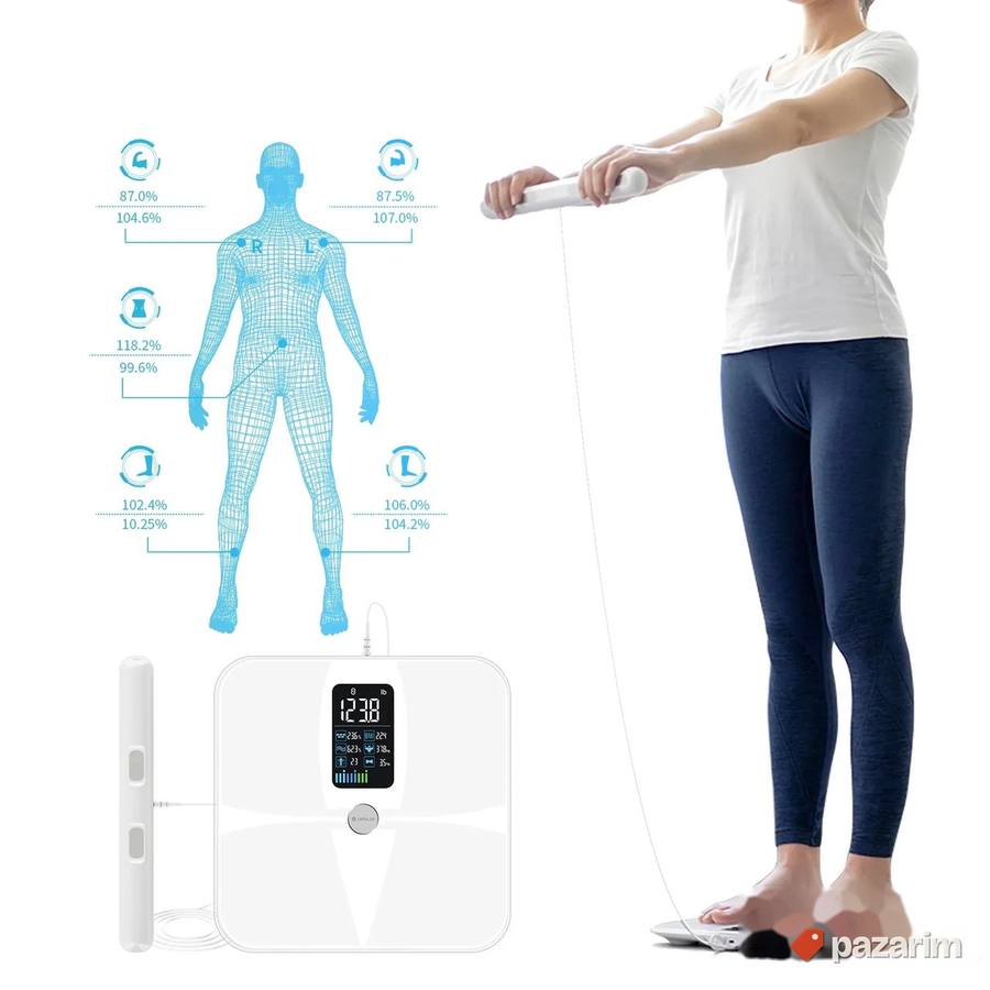 lescale p1 profesionalna vaga 8 elektroda body fat scale 6