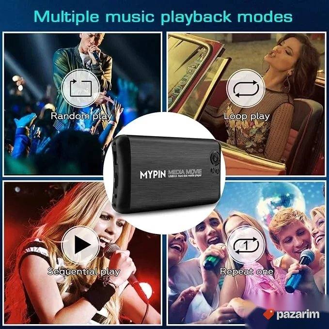 mypin hdmi usb sd card medija plejer daljinski 6