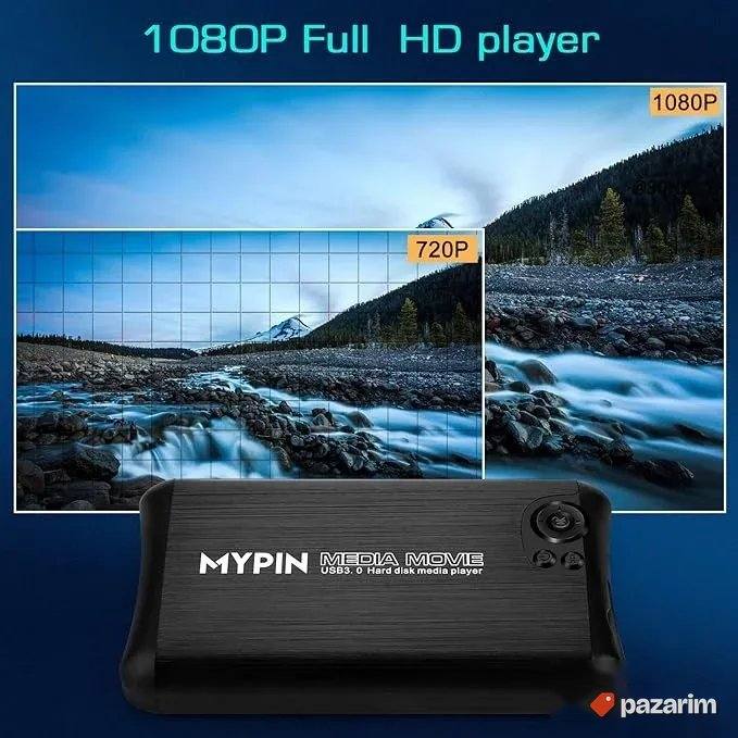 mypin hdmi usb sd card medija plejer daljinski 7