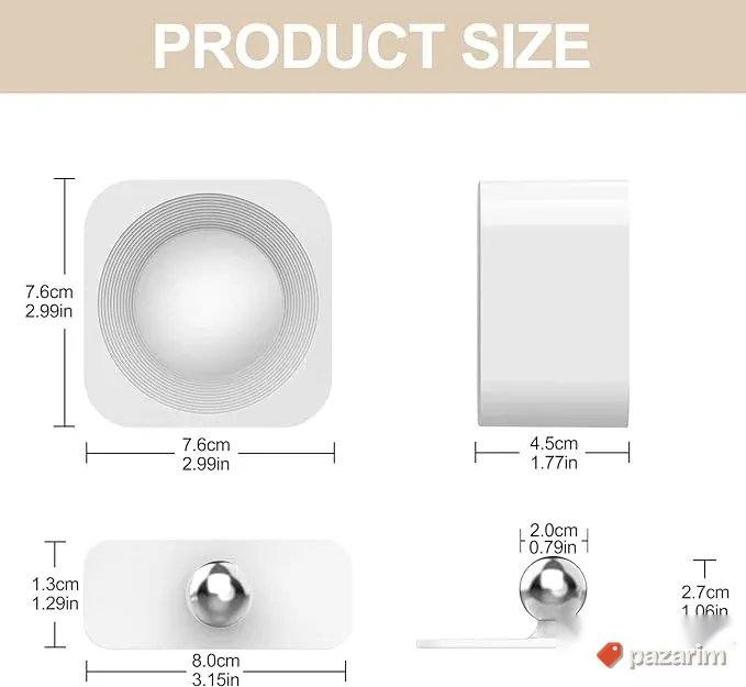 dve zidne lampe za citanje sobu 360 usb c novo 4