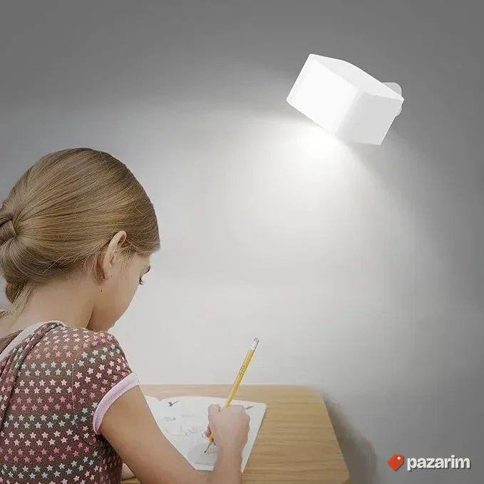 dve zidne lampe za citanje sobu 360 usb c novo 6