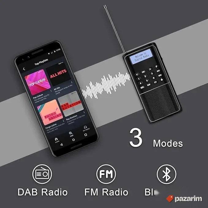 dzepni bt digitslni radio zvucnik novo 3