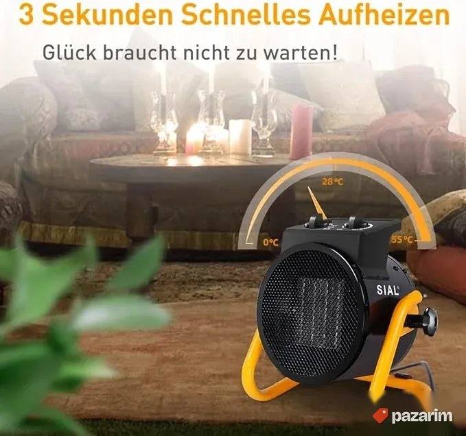 sial ptc keramicka grejalica 2kw sa zastitom za sobe rasioni 2