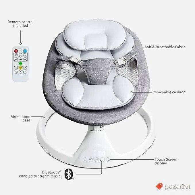 ljuljaska za bebe njihalica automatska bt novo 2
